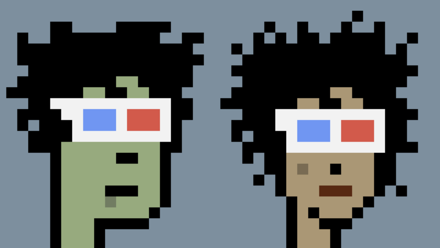 CryptoPunk #8857 and #7022